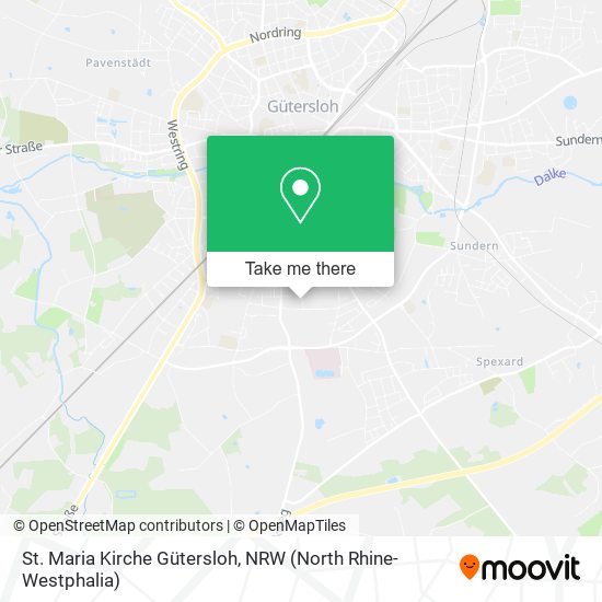 St. Maria Kirche Gütersloh map