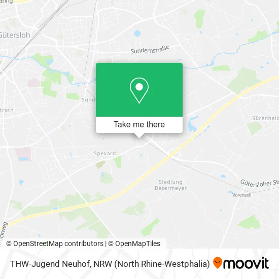 THW-Jugend Neuhof map