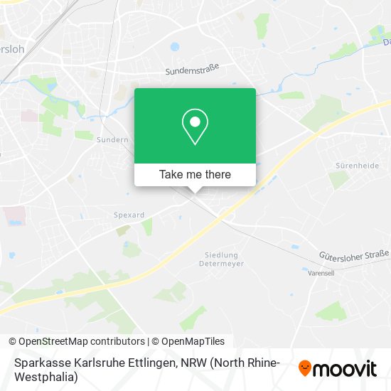 Sparkasse Karlsruhe Ettlingen map