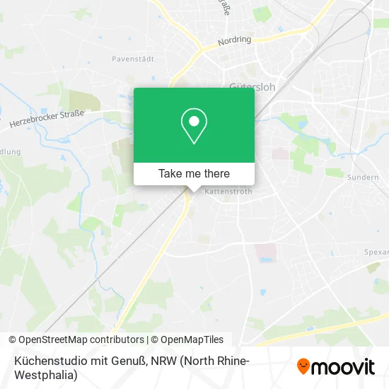 Карта Küchenstudio mit Genuß