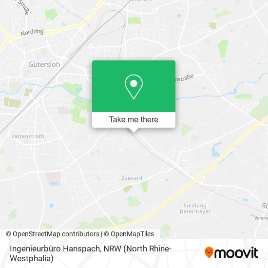Карта Ingenieurbüro Hanspach