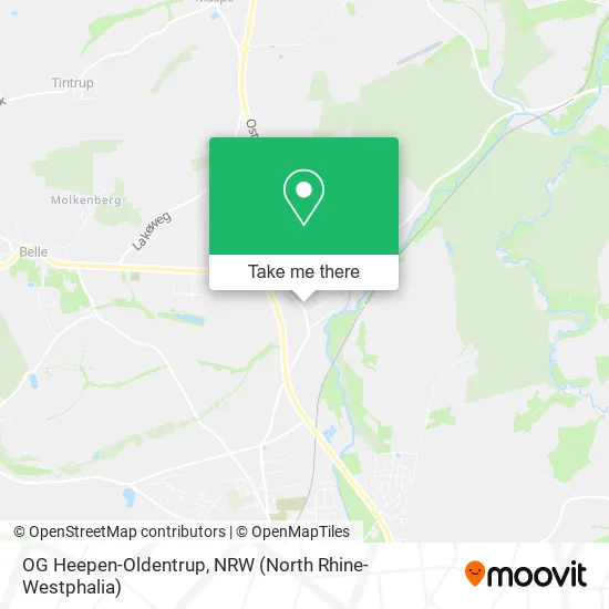 Карта OG Heepen-Oldentrup