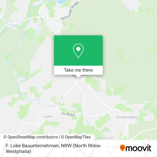 F. Loke Bauunternehmen map