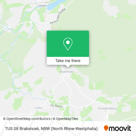 Карта TUS 08 Brakelsiek