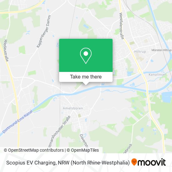 Scopius EV Charging map