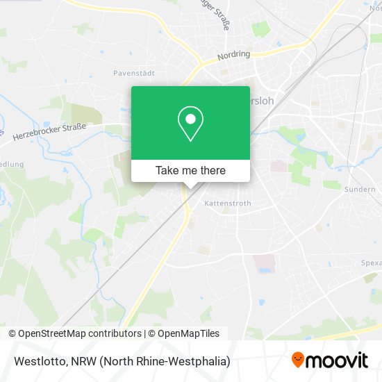 Westlotto map