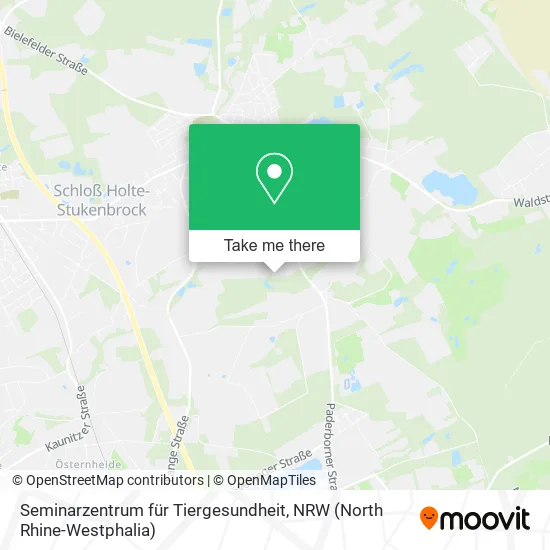 Карта Seminarzentrum für Tiergesundheit