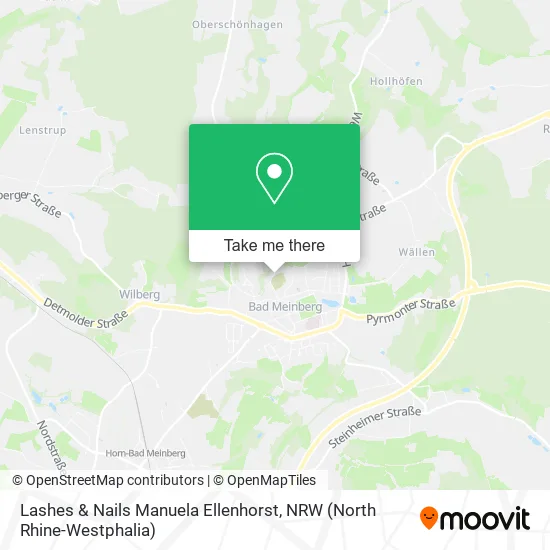 Карта Lashes & Nails Manuela Ellenhorst