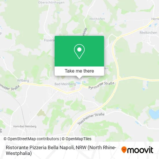 Ristorante Pizzeria Bella Napoli map