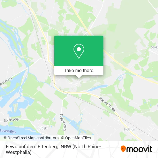 Карта Fewo auf dem Eltenberg