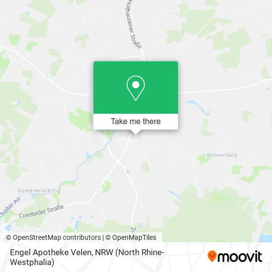 Карта Engel Apotheke Velen