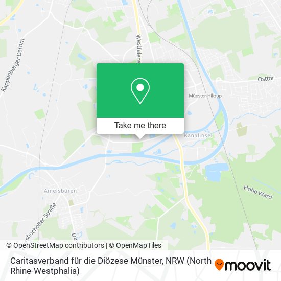 Caritasverband für die Diözese Münster map