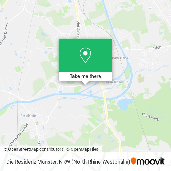 Die Residenz Münster map
