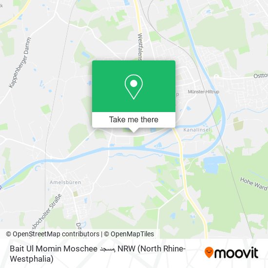 Bait Ul Momin Moschee مسجد map