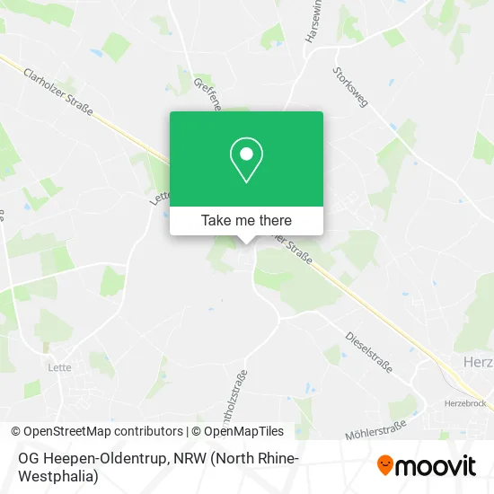 Карта OG Heepen-Oldentrup