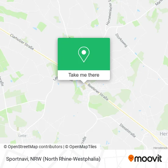 Sportnavi map