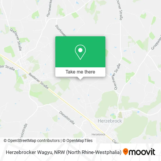 Карта Herzebrocker Wagyu