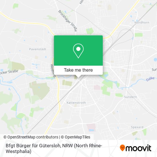 Bfgt Bürger für Gütersloh map