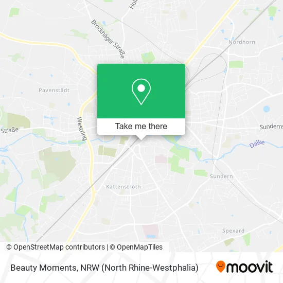 Beauty Moments map