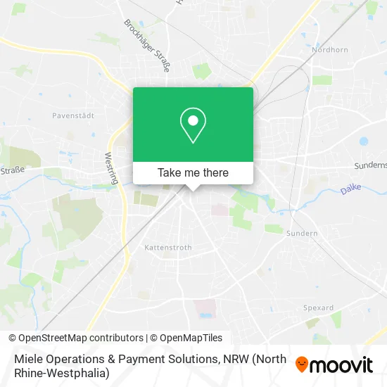 Карта Miele Operations & Payment Solutions