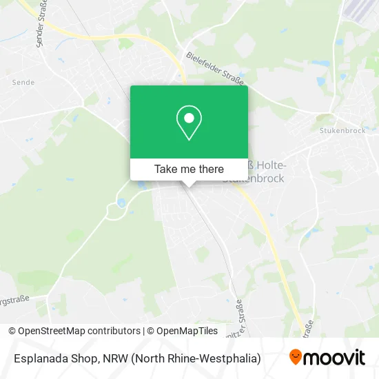 Карта Esplanada Shop