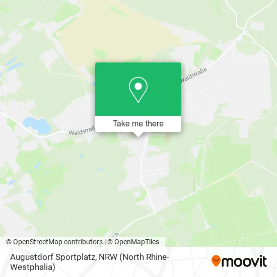 Карта Augustdorf Sportplatz