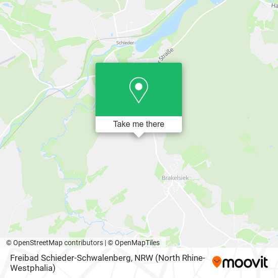 Freibad Schieder-Schwalenberg map