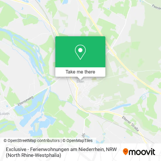 Карта Exclusive - Ferienwohnungen am Niederrhein