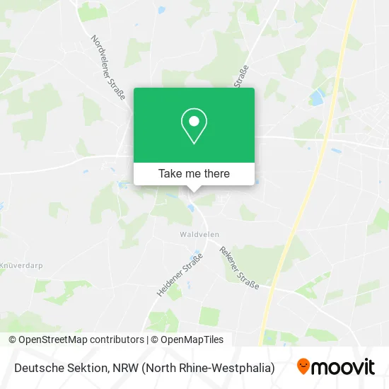 Карта Deutsche Sektion