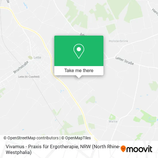 Карта Vivamus - Praxis für Ergotherapie