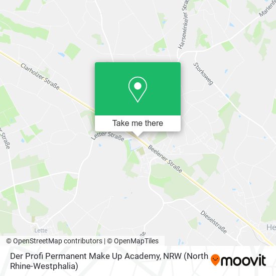 Der Profi Permanent Make Up Academy map