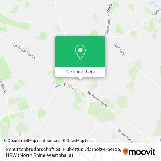 Schützenbruderschaft St. Hubertus Clarholz-Heerde map