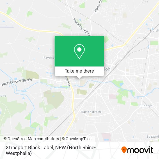 Xtrasport Black Label map