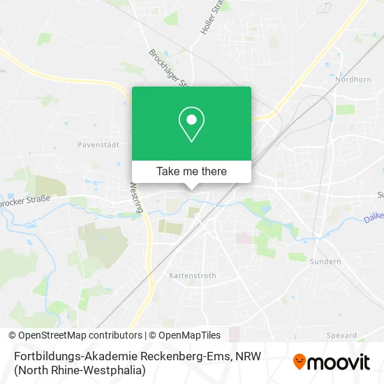 Карта Fortbildungs-Akademie Reckenberg-Ems
