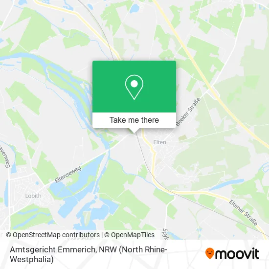 Карта Amtsgericht Emmerich