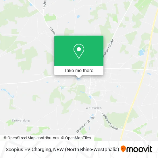 Карта Scopius EV Charging