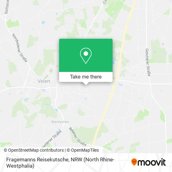 Карта Fragemanns Reisekutsche