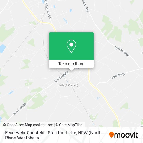 Feuerwehr Coesfeld - Standort Lette map