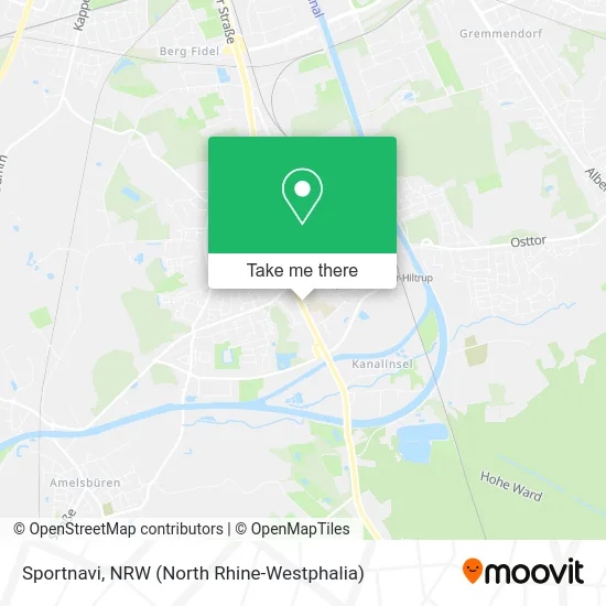 Sportnavi map