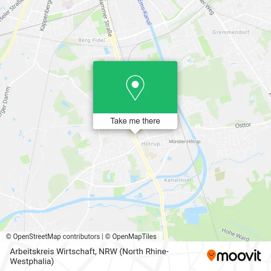 Arbeitskreis Wirtschaft map