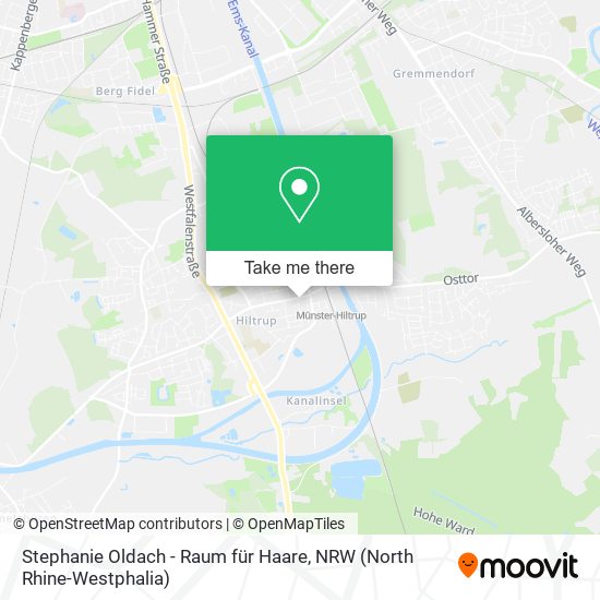 Stephanie Oldach - Raum für Haare map