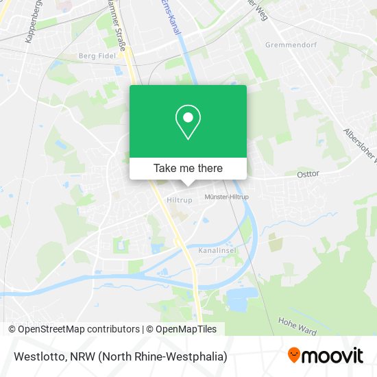 Westlotto map