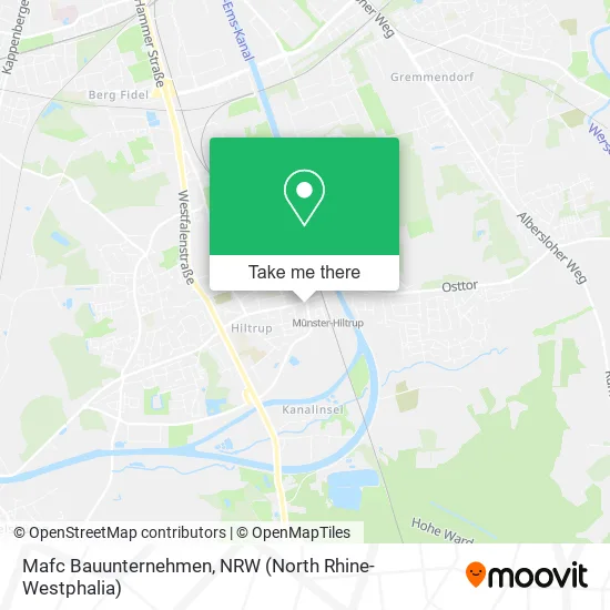Карта Mafc Bauunternehmen