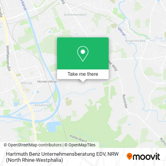 Карта Hartmuth Benz Unternehmensberatung EDV