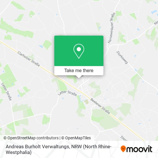 Andreas Burholt Verwaltungs map