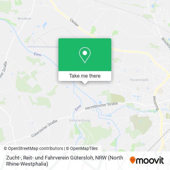 Zucht-, Reit- und Fahrverein Gütersloh map