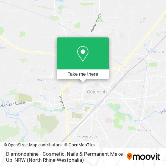 Карта Diamondshine - Cosmetic, Nails & Permanent Make Up
