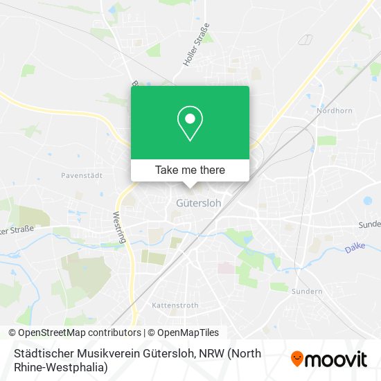 Städtischer Musikverein Gütersloh map