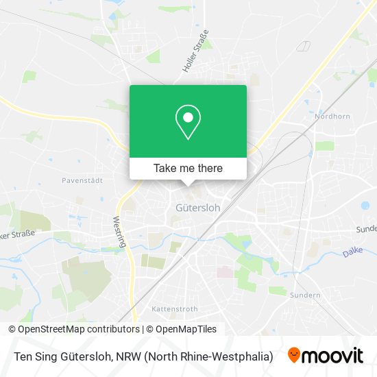 Ten Sing Gütersloh map