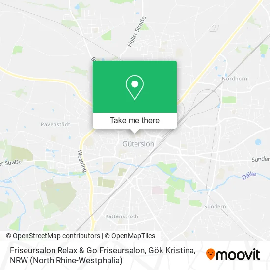 Friseursalon Relax & Go Friseursalon, Gök Kristina map